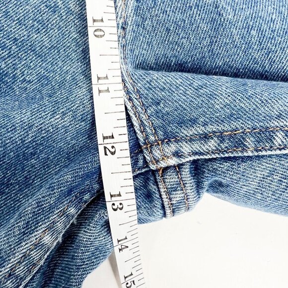 L. L. Bean Jeans Original Fit/Relaxed Rigid Denim. Medium Blue Wash. Size 12 - Picture 8 of 16